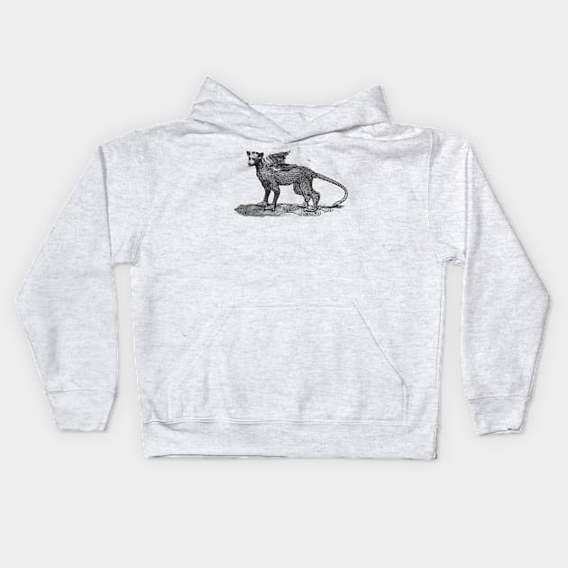 The Last Guardian - Trico Bestiary Image Kids Hoodie by Gekidami